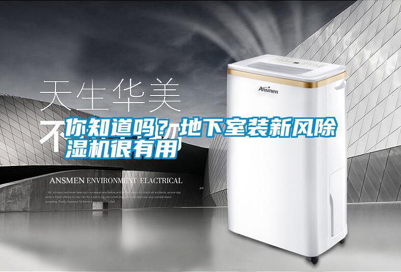 你知道嗎？地下室裝新風(fēng)除濕機(jī)很有用