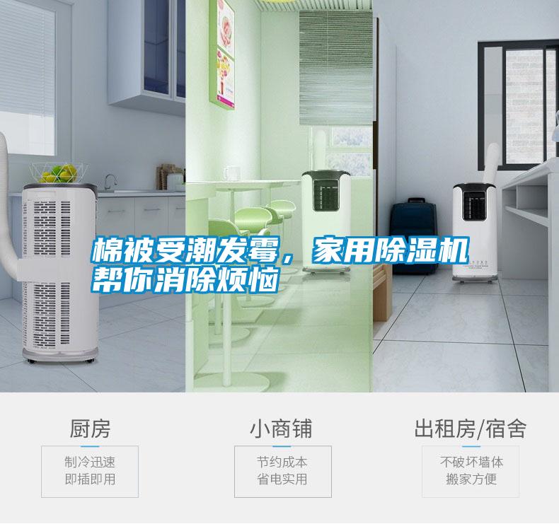棉被受潮發霉，家用除濕機幫你消除煩惱