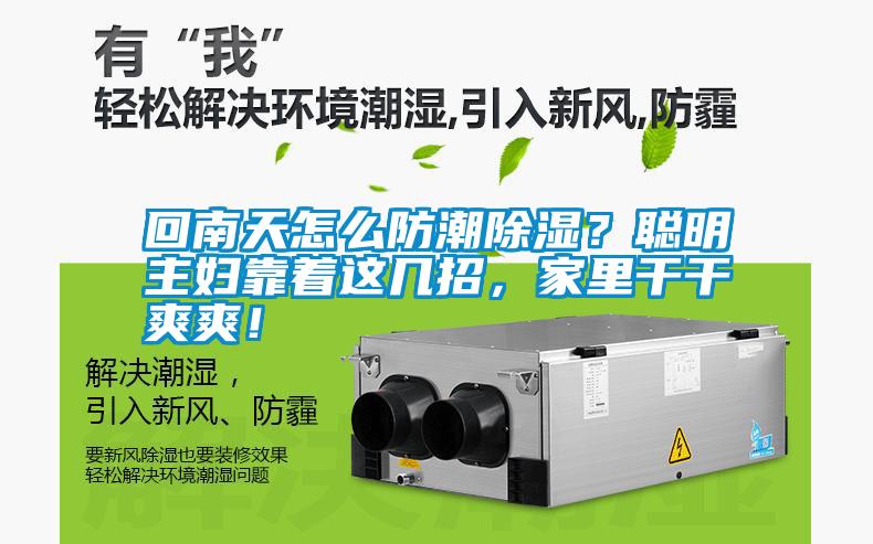 回南天怎么防潮除濕？聰明主婦靠著這幾招，家里干干爽爽！