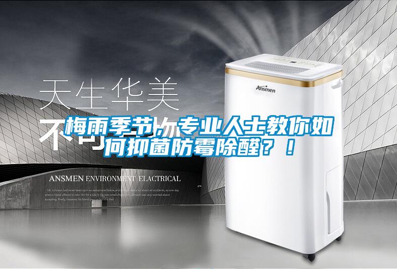 梅雨季節(jié)，專業(yè)人士教你如何抑菌防霉除醛？！