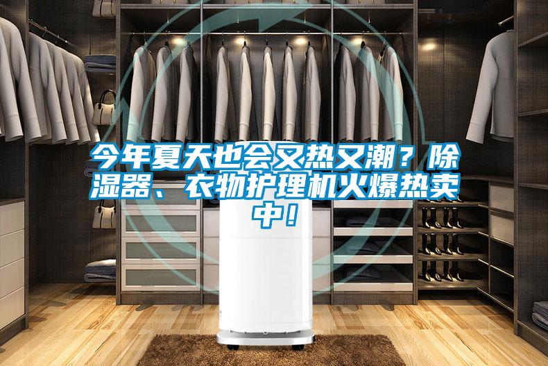 今年夏天也會又熱又潮？除濕器、衣物護理機火爆熱賣中！