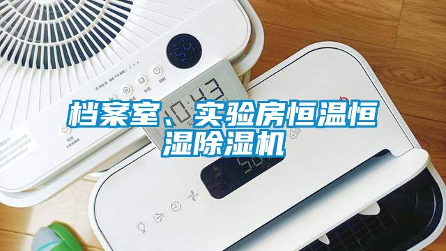 檔案室、實驗房恒溫恒濕除濕機