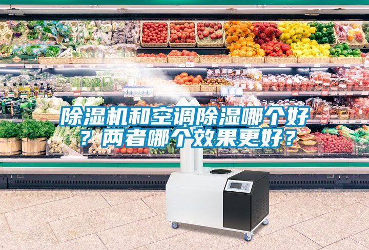 除濕機和空調除濕哪個好？兩者哪個效果更好？