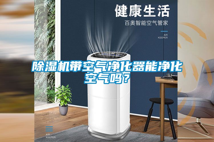 除濕機帶空氣凈化器能凈化空氣嗎？