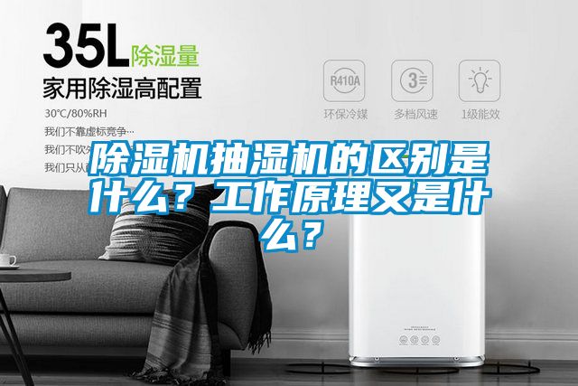 除濕機抽濕機的區別是什么？工作原理又是什么？