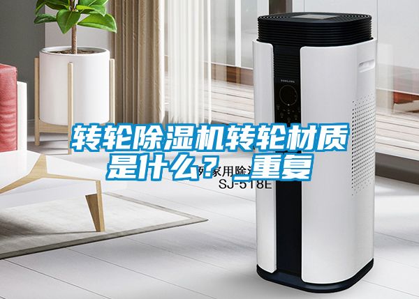 轉(zhuǎn)輪除濕機轉(zhuǎn)輪材質(zhì)是什么？_重復