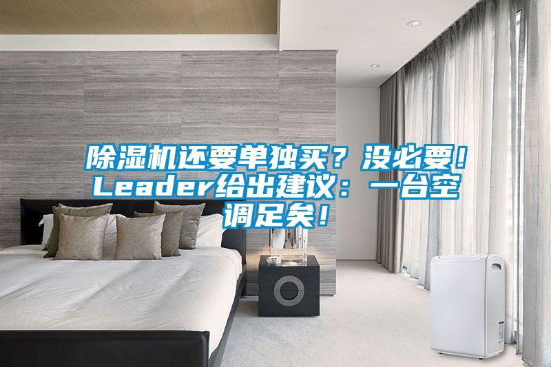 除濕機(jī)還要單獨(dú)買？沒(méi)必要！Leader給出建議：一臺(tái)空調(diào)足矣！